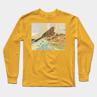 Seeds to Savour No.4 Sparrow Long Sleeve T-Shirt